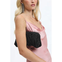 Thumbnail for Irina Clutch Black, Evening Bag by Urban Expressions | LIT Boutique