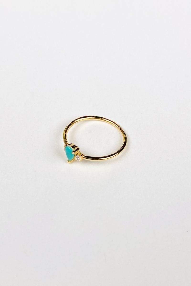 Vera Turquoise Ring 14k Gold/ 925 Sterling Silver, Ring Jewelry by MetroBabe | LIT Boutique