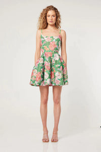 Thumbnail for Mikaela Dress Green Multi, Mini Dress by Elliatt | LIT Boutique
