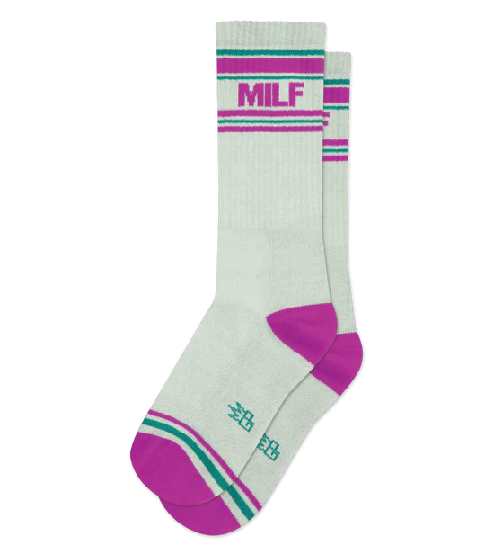 Milf Gym Socks, Essentials Acc by Gumball Poodle | LIT Boutique