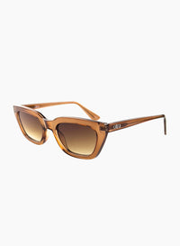 Thumbnail for The Nove Sunglasses Coffee Brown, Sunglasses Acc by Otra Eyewear | LIT Boutique