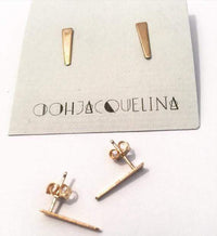 Thumbnail for Bar Spike Studs, Earring Jewelry by OohJacquelina | LIT Boutique