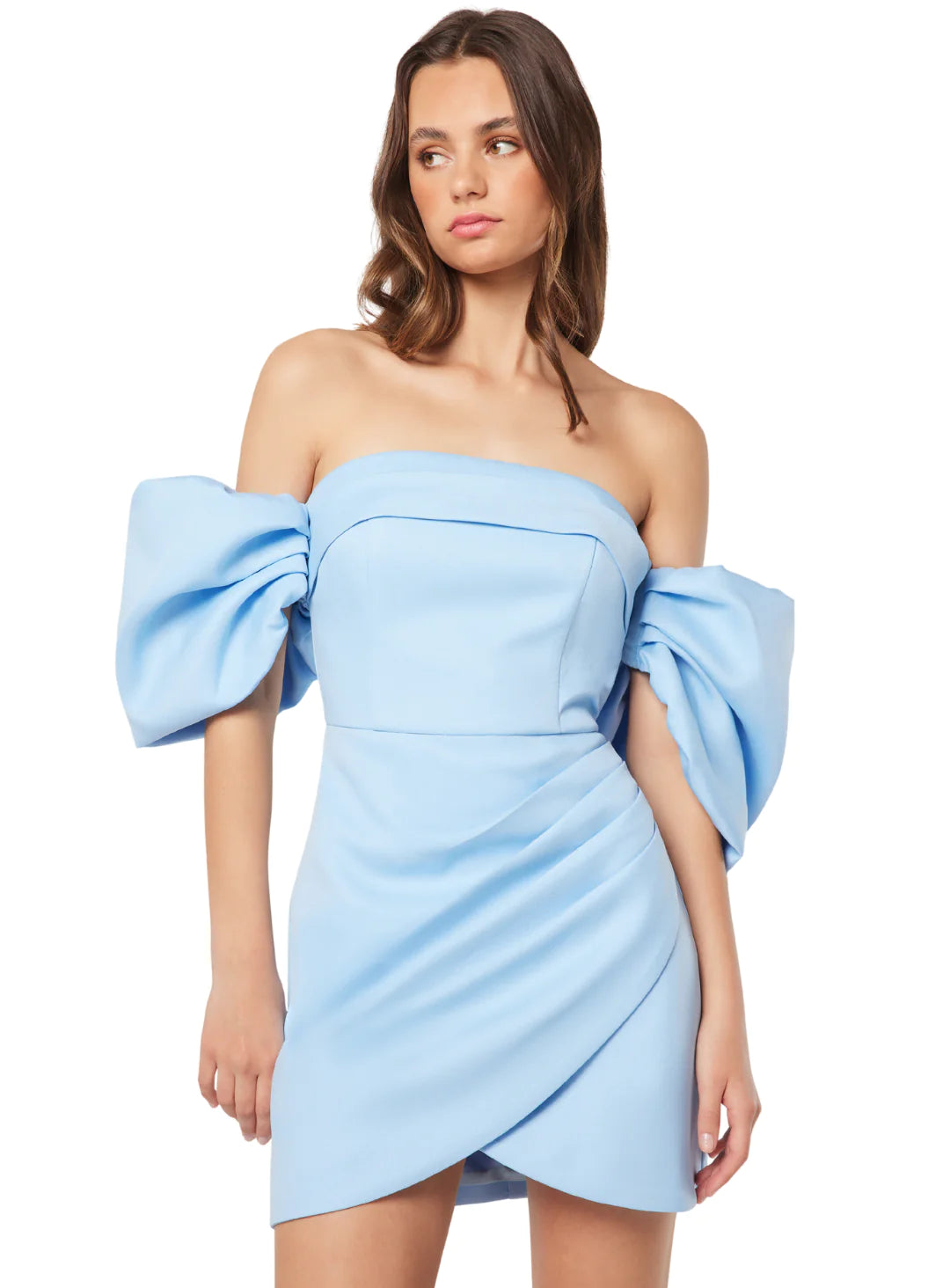 Palladium Mini Dress Sky Blue, Mini Dress by Elliatt | LIT Boutique