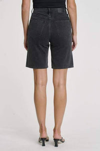 Thumbnail for Salem Loretta High Rise Pinch Denim Short, Denim Shorts by Pistola | LIT Boutique