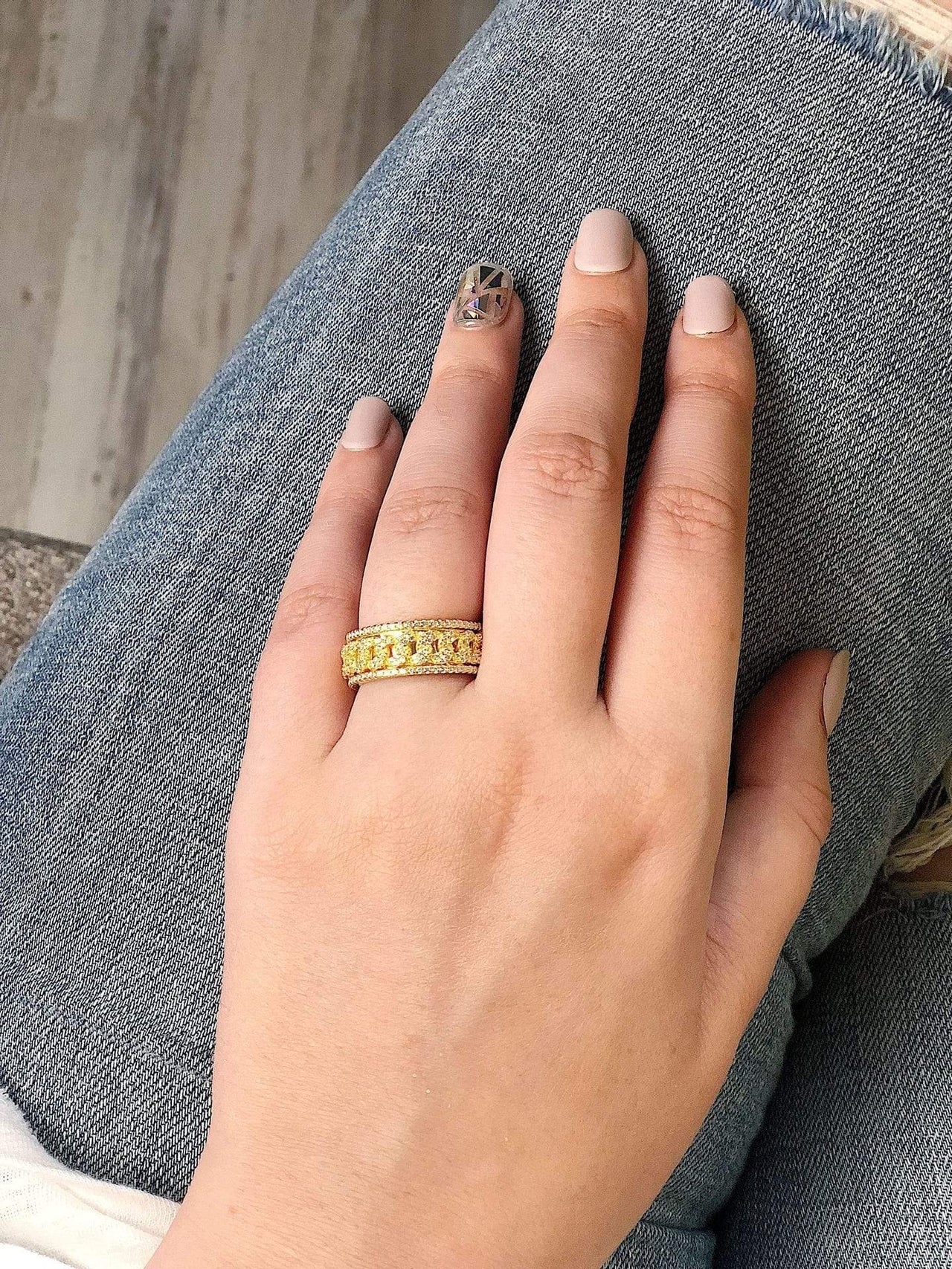 Worrying Ring, Ring Jewelry by PK Jewlery | LIT Boutique