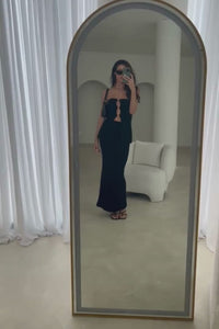 Taya Maxi Skirt Black