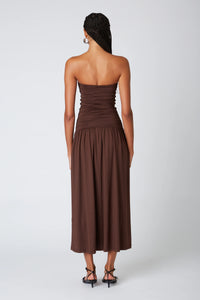 Thumbnail for Santal Dress Brown, Maxi Dress by NIA | LIT Boutique