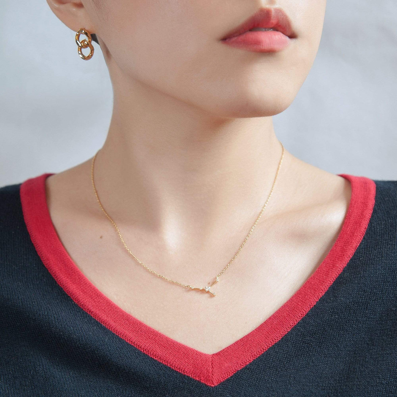Cancer Zodiac Necklace 14k Gold, Necklace Jewelry by Secret Box | LIT Boutique