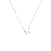 Thumbnail for Libra Zodiac Necklace 14k Gold, Necklace Jewelry by Secret Box | LIT Boutique