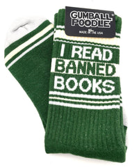 Thumbnail for I Read Banned Books Socks, Essentials Acc by Gumball Poodle | LIT Boutique