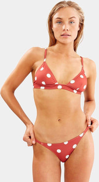 Thumbnail for The Morgan Bikini Bottom RiadCream Dot, Swim by Solid & Striped | LIT Boutique