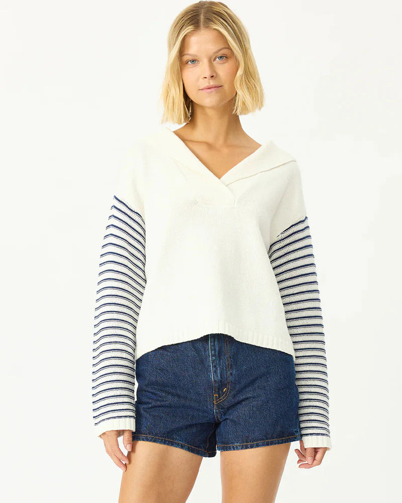 Quincy Pullover Chalk Combo, Sweater by Stitches and Stripes | LIT Boutique