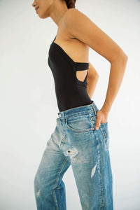 Thumbnail for Aisling Bodysuit Black, Bodysuit Blouse by The Line by K | LIT Boutique