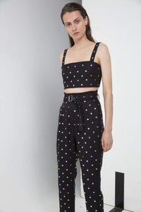 Thumbnail for Studded Crop Top Black, Tank Blouse by Third Form | LIT Boutique