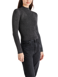 Serita Sweater Black, Sweater by Steve Madden | LIT Boutique