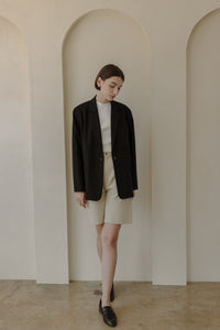 Thumbnail for Down to Business Blazer Black, Blazer Jacket by Mod Ref | LIT Boutique