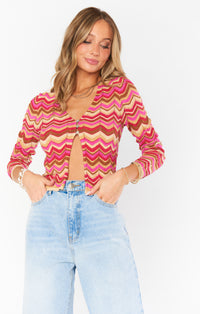 Thumbnail for Coza Cardigan Top, Cardigan Sweater by Show Me Your Mumu | LIT Boutique