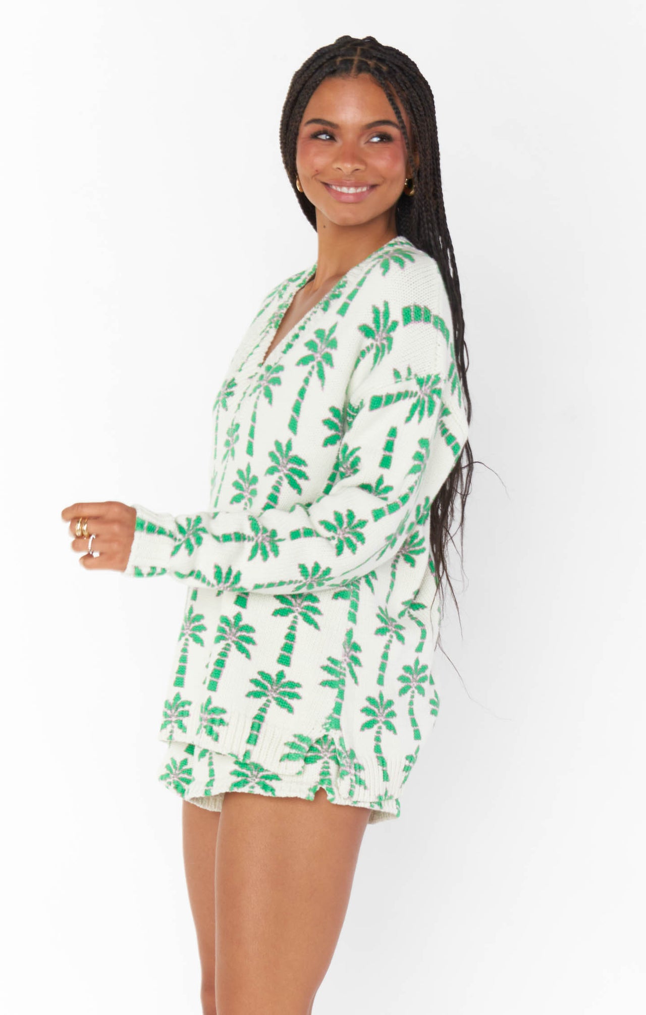 Gilligan Sweater Palm Knit, Sweater by Show Me Your Mumu | LIT Boutique