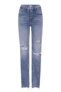 Thumbnail for Good Icon Straight Jeans Indigo, Skinny Denim by Good American | LIT Boutique