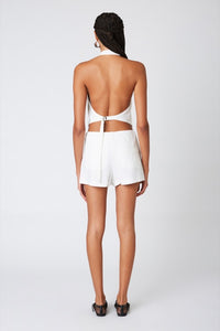 Thumbnail for Ariel Skort White, Mini Skirt by NIA | LIT Boutique