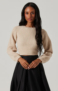 Thumbnail for Eila Sweater Cream, Sweater by ASTR | LIT Boutique