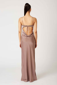 Thumbnail for Lee Dress Tan, Maxi Dress by NIA | LIT Boutique