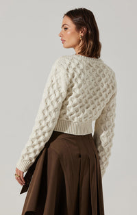 Thumbnail for Caila Sweater Off White, Sweater by ASTR | LIT Boutique