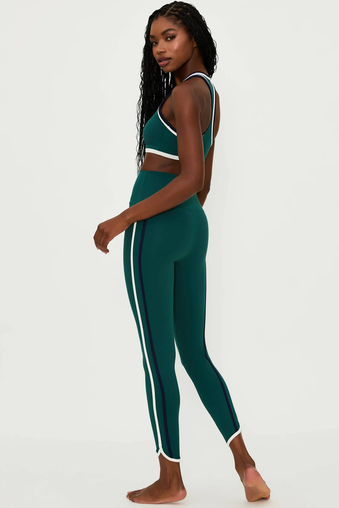 Nella Legging Pine Green, Sweat Lounge by Beach Riot | LIT Boutique