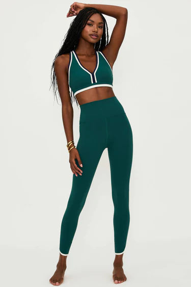 Nella Legging Pine Green, Sweat Lounge by Beach Riot | LIT Boutique