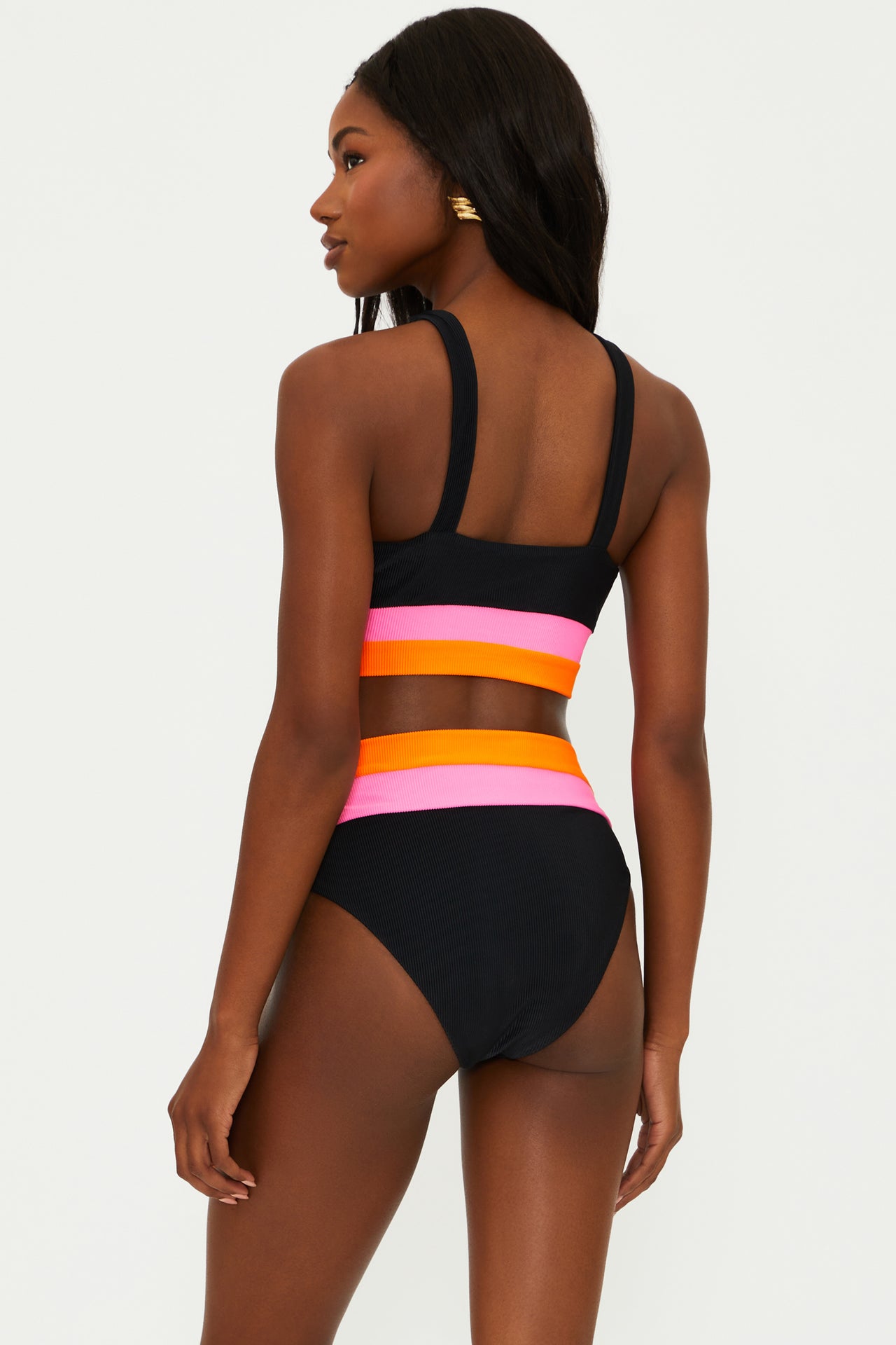 Heidi Bottom Sunset Colorblock, Swim by Beach Riot | LIT Boutique