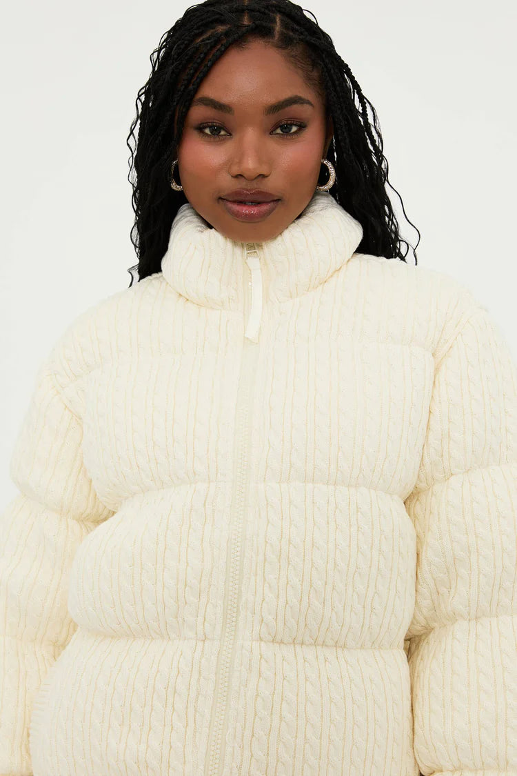 Jojo Puffer Jacket Cream