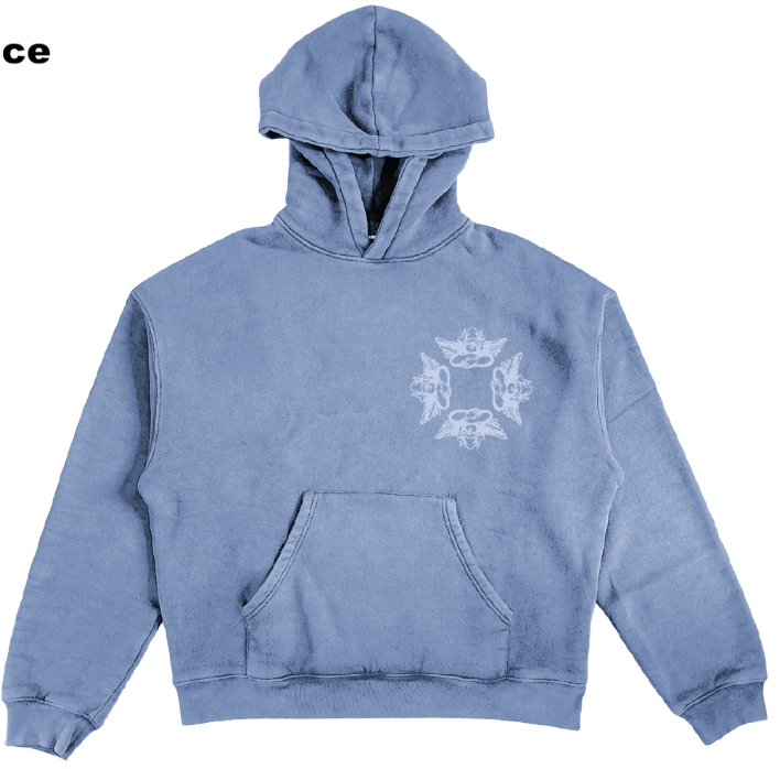 Blindsided Hoodie Blue, Sweat Lounge by Boys Lie | LIT Boutique