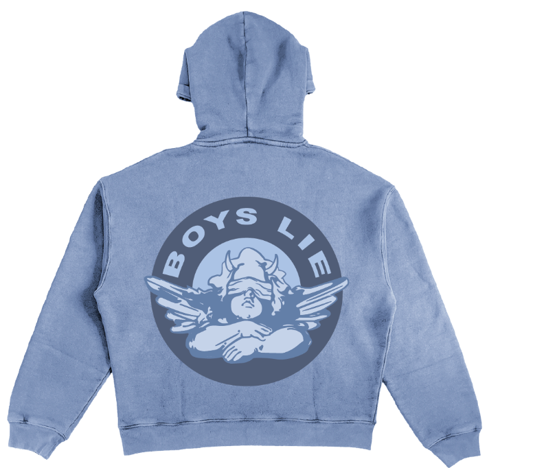 Blindsided Hoodie Blue, Sweat Lounge by Boys Lie | LIT Boutique