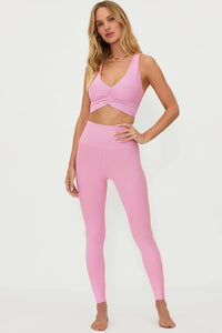 Thumbnail for Tayler Legging Candy Cane Pink, Sweat Lounge by Beach Riot | LIT Boutique