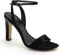 Thumbnail for Lima Suede Sandal Black, Heel Shoe by Werner Calcados | LIT Boutique