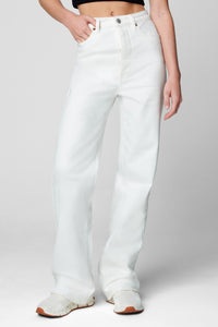 Thumbnail for See You Again Straight Leg White, Bootcut Denim by Blank NYC | LIT Boutique