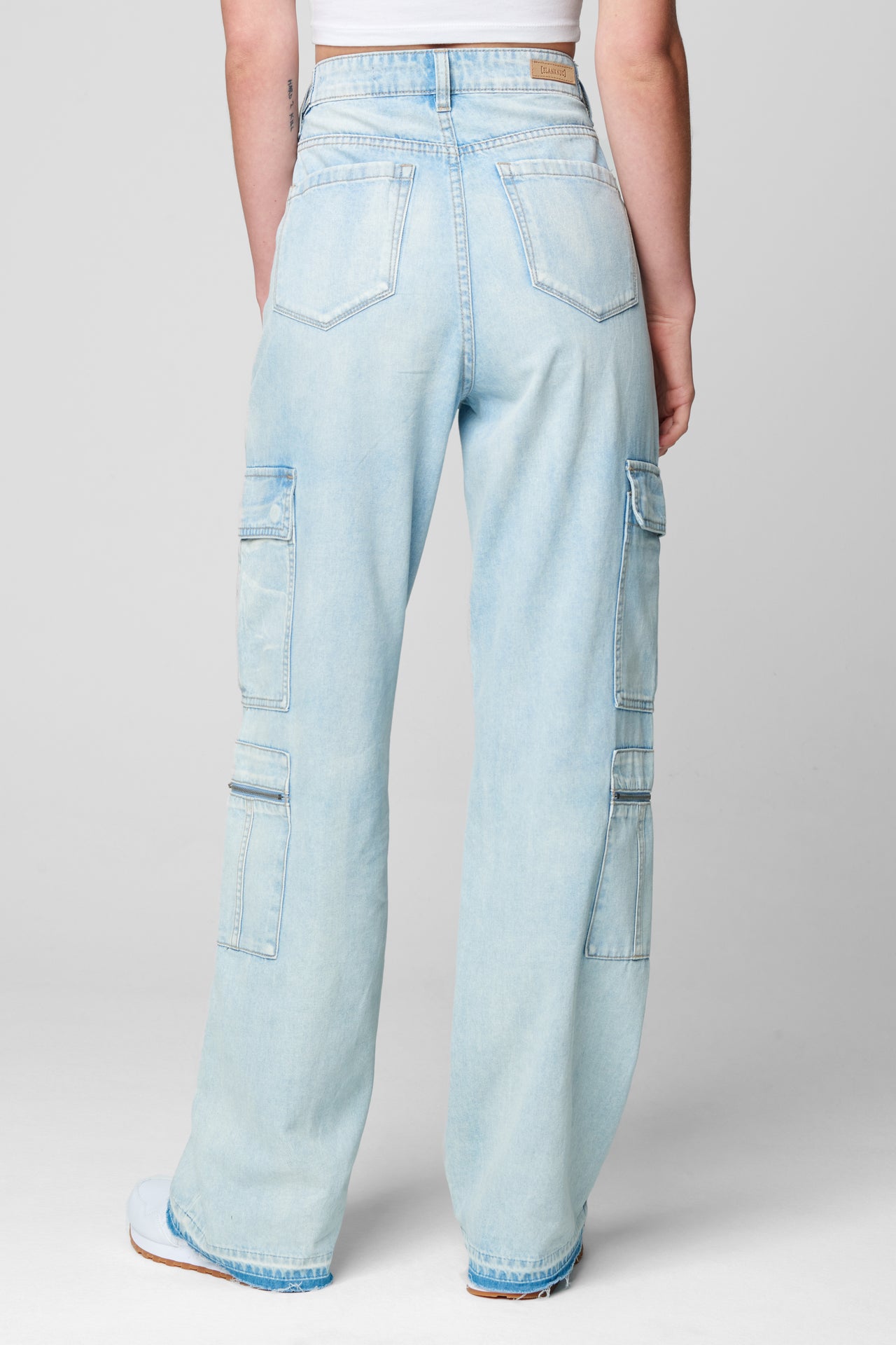 Pants Call | My Name Boutique Cargo Blue LIT