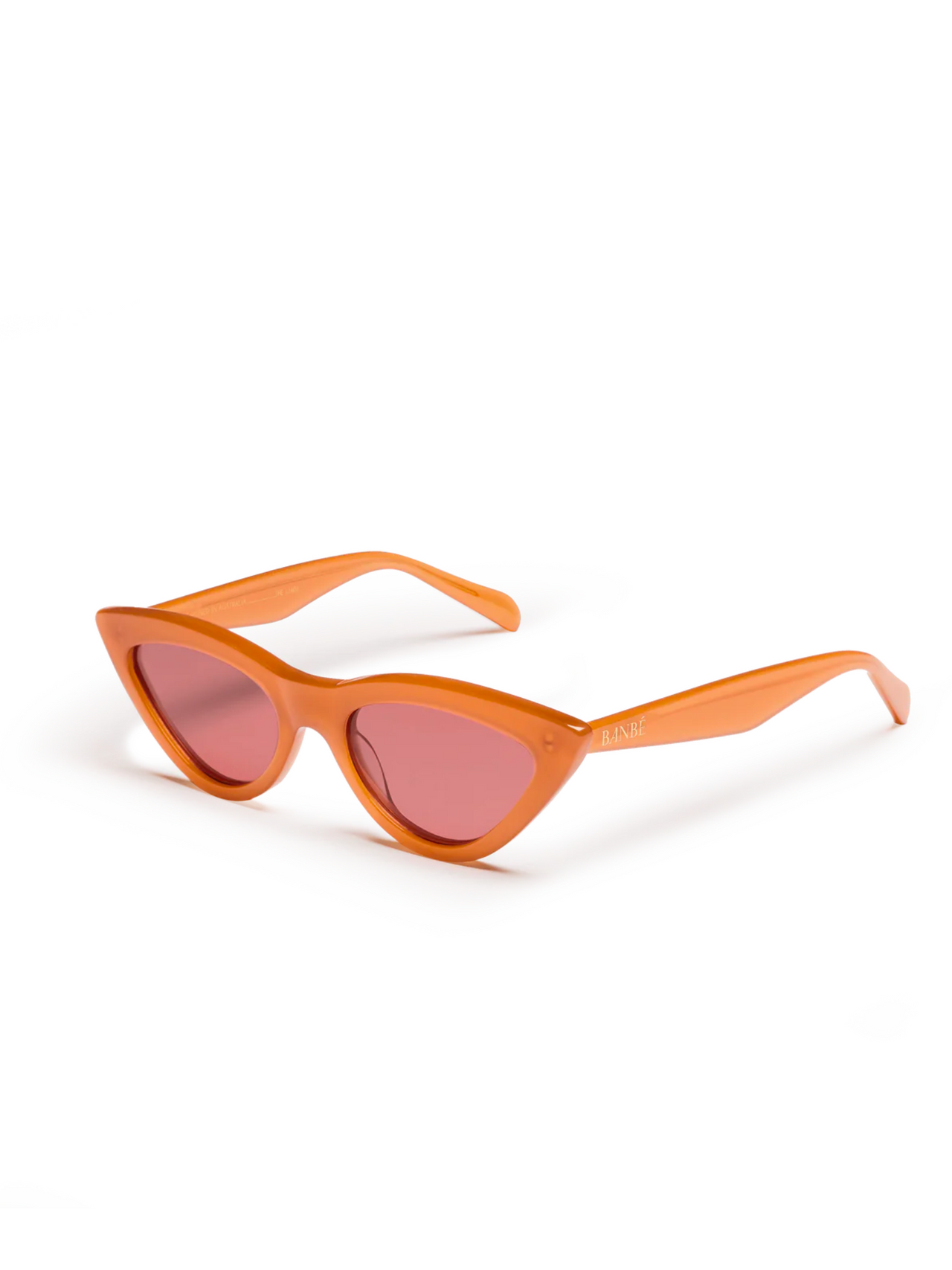 The Linda Sunglasses Burnt Orange, Sunglass Acc by BANBE Eyewear | LIT Boutique