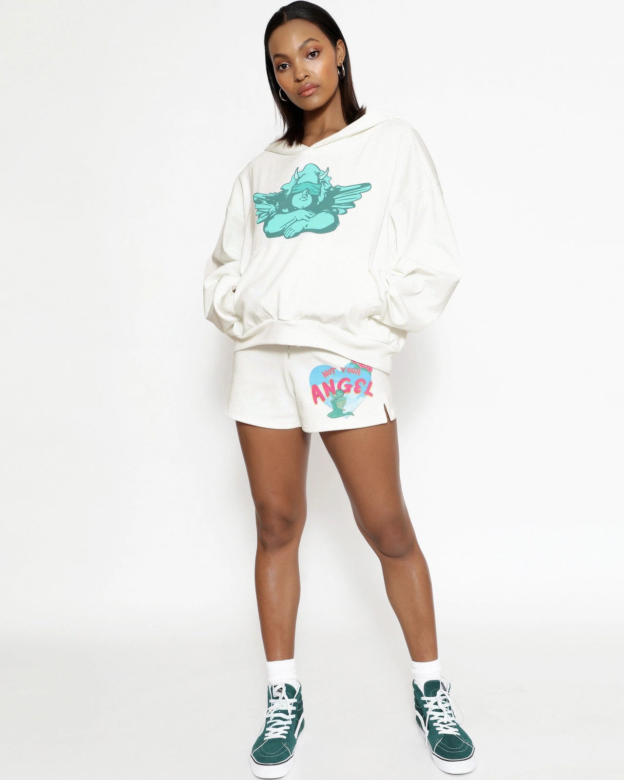 Sorry Siren Cream Hoodie, Sweat Lounge by Boys Lie | LIT Boutique