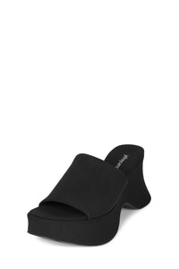 Thumbnail for 6TEEN-2 Platform Mesh Sandal Black, Shoes by Jeffrey Campbell | LIT Boutique