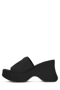 Thumbnail for 6TEEN-2 Platform Mesh Sandal Black, Shoes by Jeffrey Campbell | LIT Boutique