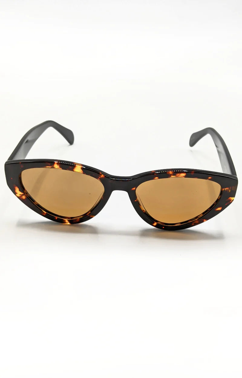 The Hart Sunglasses Amber Tort/Black/Brown, Sunglass Acc by BANBE Eyewear | LIT Boutique