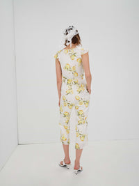 Thumbnail for Limonada Jumpsuit Yellow, Jumpsuit Dress by For Love & Lemons | LIT Boutique
