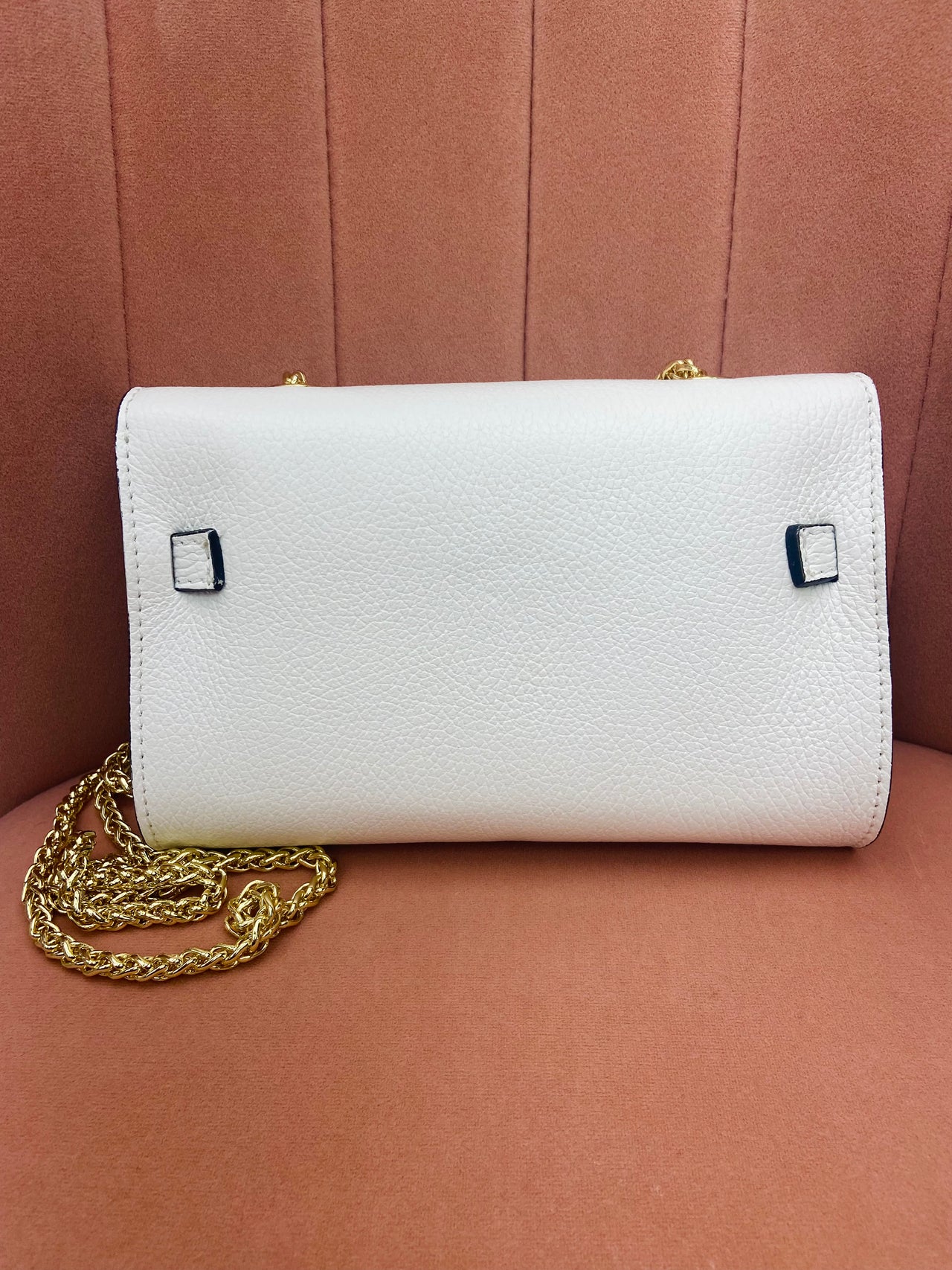 Luxe Crossbody White, Daytime Bag by German Fuentes | LIT Boutique