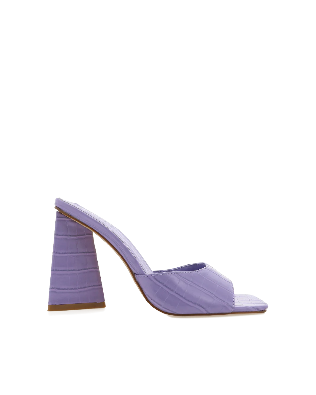 Quinn Croc Slide Lavender, Shoes by Billini | LIT Boutique