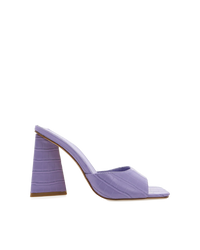 Thumbnail for Quinn Croc Slide Lavender, Shoes by Billini | LIT Boutique