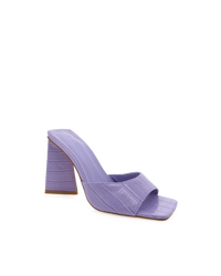 Thumbnail for Quinn Croc Slide Lavender, Shoes by Billini | LIT Boutique