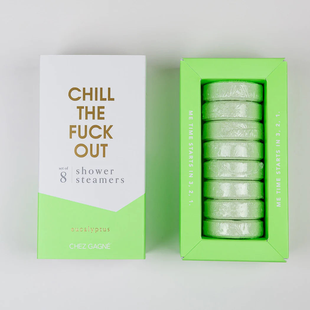 Chill The F Out Shower Steamers, Home Gift by Chez Gagne | LIT Boutique