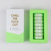 Thumbnail for Chill The F Out Shower Steamers, Home Gift by Chez Gagne | LIT Boutique