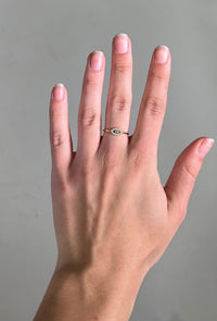 Thumbnail for Amaya Evil Eye Ring 14k Gold, Ring by PK Jewlery | LIT Boutique